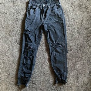 Holed American eagle jeans